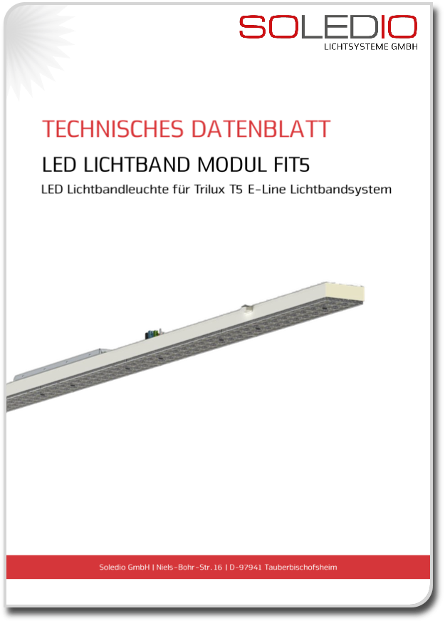 Soledio Lichtband Modul TT5 DB